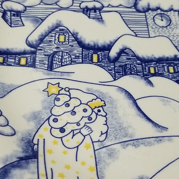 Christmas Plate Made in Ecuador - Picture 2 of 4